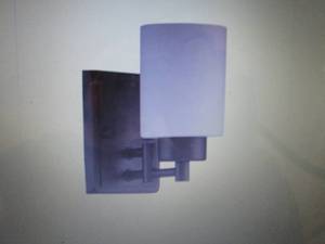 lot 239 image: 2 ea SUNSET 1-LIGHT LEDBURY SCONCE ...