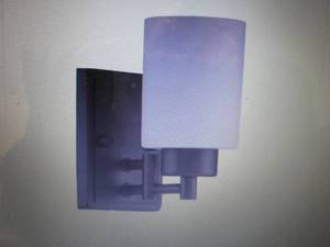 lot 240 image: 2 ea SUNSET 1-LIGHT LEDBURY SCONCE ...