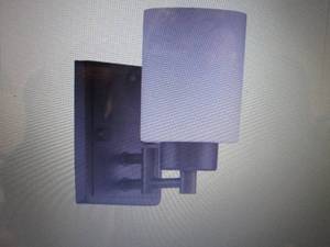 lot 242 image: 2 ea SUNSET 1-LIGHT LEDBURY SCONCE ...