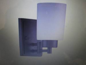 lot 243 image: 2 ea SUNSET 1-LIGHT LEDBURY SCONCE ...