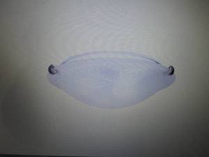 lot 258 image: Sunset 16in 2 Light Flush Mount Sat...