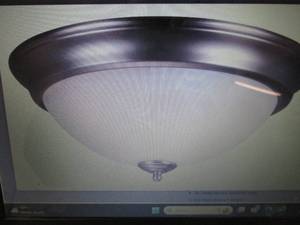 lot 260 image: Craftmade X215-BN-NRG Bowl Flush Mo...
