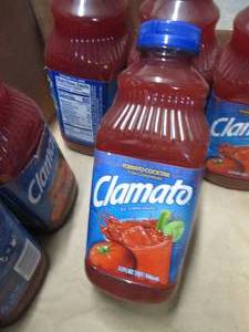 lot 307 image: 11- 32 oz Clamato...