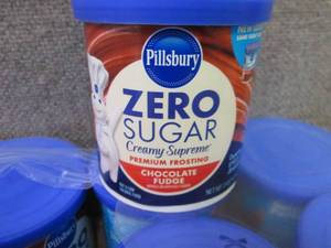 lot 334 image: 8- 15 oz Pillsbury Zero Sugar Choco...