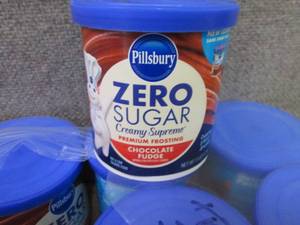 lot 335 image: 8- 15 oz Pillsbury Zero Sugar Choco...