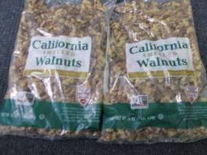 lot 352 image: 2- 16 oz Bags California Shelled Wa...