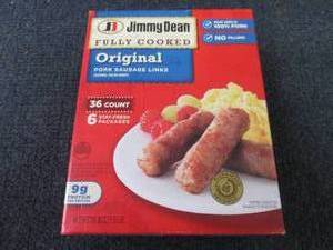 lot 357 image: 28.8 oz  FROZEN Jimmy Deans Origina...