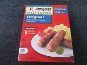 lot 362 image: 28.8 oz  FROZEN Jimmy Deans Origina...