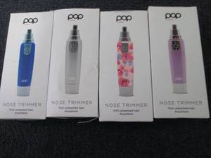 lot 391 image: 4 Pop Sonic Nose & Ear Hair Trimmer...