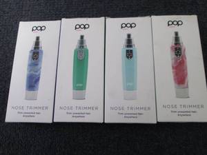 lot 393 image: 4 Pop Sonic Nose & Ear Hair Trimmer...
