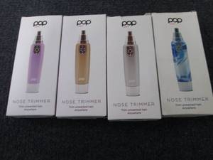 lot 394 image: 4 Pop Sonic Nose & Ear Hair Trimmer...