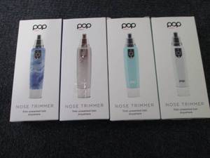lot 396 image: 4 Pop Sonic Nose & Ear Hair Trimmer...