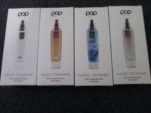 lot 397 image: 4 Pop Sonic Nose & Ear Hair Trimmer...