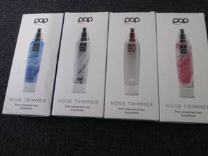 lot 398 image: 4 Pop Sonic Nose & Ear Hair Trimmer...