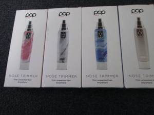 lot 399 image: 4 Pop Sonic Nose & Ear Hair Trimmer...