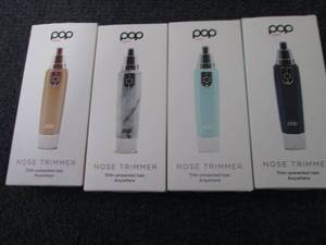 lot 400 image: 4 Pop Sonic Nose & Ear Hair Trimmer...