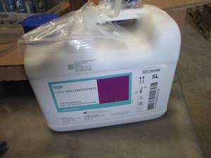 lot 453 image: 2- 5L Jugs Cidex OPA Concentrate...
