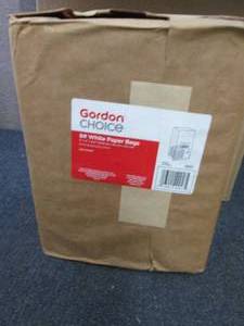 lot 458 image: 500- White 8# Paper Bags...