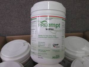 lot 462 image: 12- 160 ct PRE-Empt Disinfecting Wi...