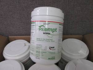 lot 464 image: 12- 160 ct PRE-Empt Disinfecting Wi...
