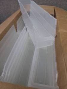 lot 470 image: Case of 36 Clear Shelf Bins 11 58 ...