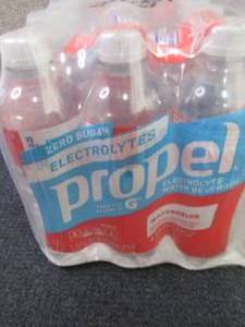 lot 280 image: 2- 6 pks 16.9 oz Propel Watermelon...