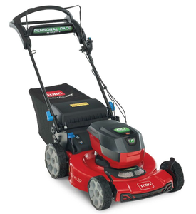 lot 2 image: New TORO 60V Max 22 in. (56cm) Recycler wPersonal Pace & SmartStow Lawn Mower Model # 21466 (Retail $629)