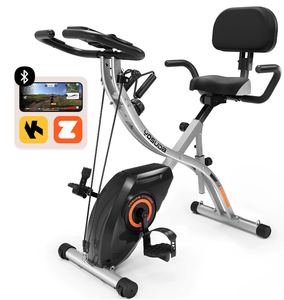lot 87 image: YOSUDA Folding Exercise Bike Model # X-1-01A (Untested Amazon return)