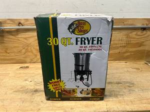 lot 100 image: BASS PRO SHOPS 30 QT Fryer