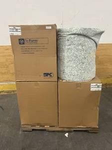 lot 156 image: RE-FORM Lot of 4- MWT D-PERF Rolls- (28.5 x 150 per roll)
