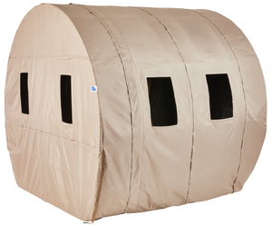 lot 47 image: BlackOut Haybale Hunting Blind (Retail $349.99)