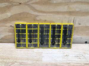 lot 190 image: Lot of 5 - 10 Pack Of Newcomer Products Carbon Tool Inserts