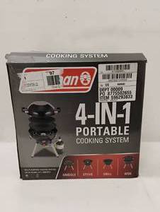 COLEMAN 4 IN 1 PORTABLE COOKING SYSTEM