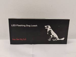 NEW LED FLASHING DOG LEASH