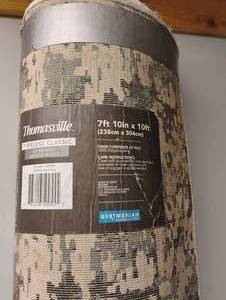 THOMASVILLE TIMELESS CLASSIC ULTRA HIGH DENSITY WEAVE AREA RUG 7FT 10IN X 10FT