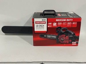 lot 4 image: Craftsman 16 Gas Chainsaw NEW