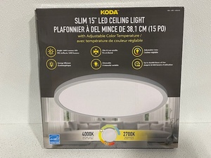 lot 19 image: Koda Slim 15 LED Ceiling Light