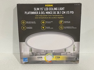 lot 20 image: Koda Slim 15 LED Ceiling Light