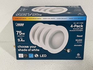 lot 26 image: 75W LED Recessed Lights