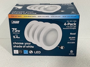 lot 27 image: 75W LED Recessed Lights