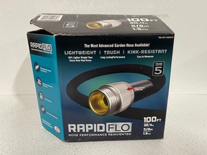 lot 30 image: 100 Foot Rapid Flo Garden Hose