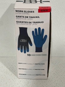 lot 37 image: Latex Coated Work Gloves