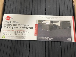 lot 44 image: Easy Tile Deck Tiles 20 Square Feet