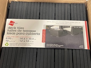 lot 45 image: Easy Tile Deck Tiles 20 Square Feet