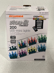 lot 60 image: Sylvania LED Mini Lights