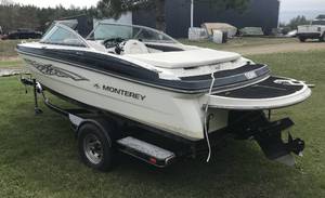 lot 2 image: 2012 Monterey 184FS 203 Boat w Trailer