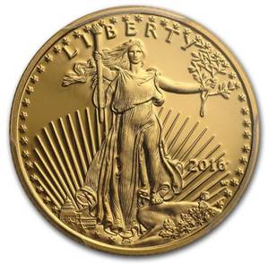 2016 .999 14oz Gold American Eagle