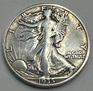 1935 Walking Liberty Half Dollar