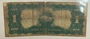 1899 United States Black Eagle $1 One Dollar Bill