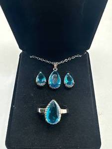Ring, Necklace, Earring Set